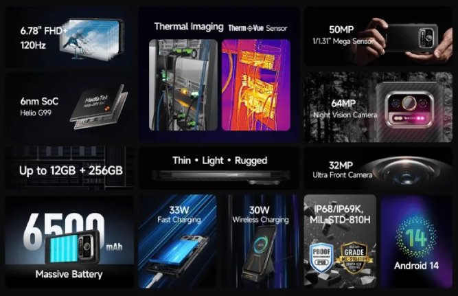 مشخصات گوشی Ulefone Armor 25T