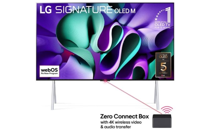 تلویزیون‌های OLED evo M4 ال جی