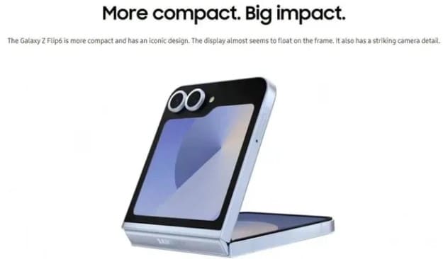 گوشی گلکسی Z Flip 6 سامسونگ