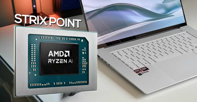 پردازنده‌های Ryzen AI 300 Strix
