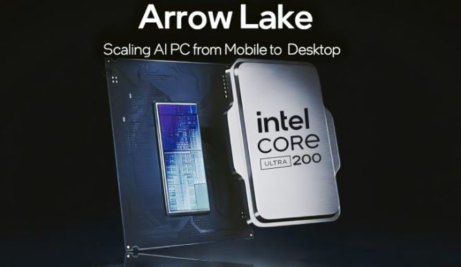 پردازندههای دسکتاپ Arrow lake-S اینتل