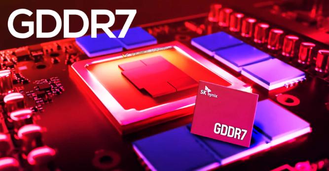 تراشه‌های حافظه SK hynix GDDR7 
