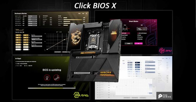 رابط بایوس Click BIOS X