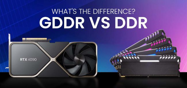 مقایسه نسل‌های DDR و GDDR