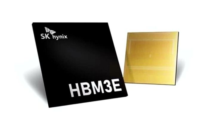 تراشه‌های حافظه SK hynix HBM3E