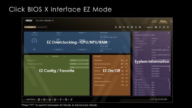  بخش EZ Config
