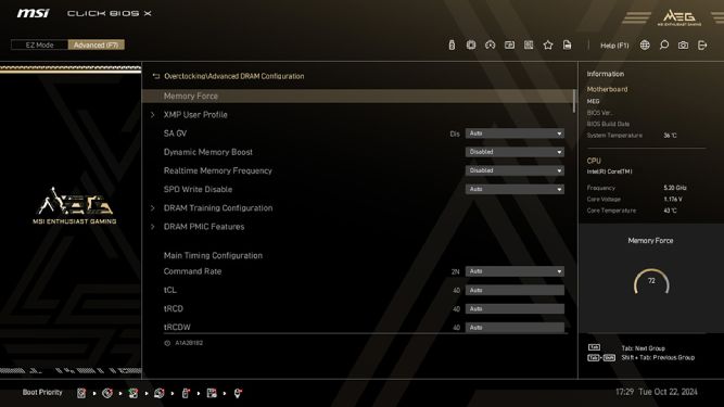 قابلیت EZ OC