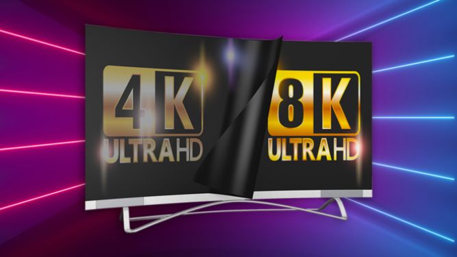 تلویزیون 8K برای تماشای بازی‌های ویدیویی