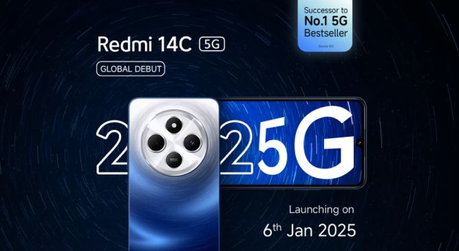 زمان عرضه گوشی ردمی 14C 5G