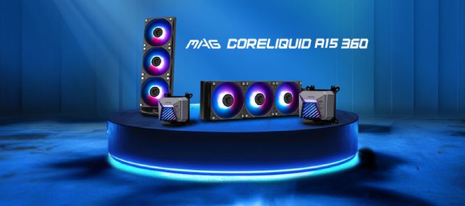 مشخصات کولرهای CORELIQUID P13 و A15 ام اس آی