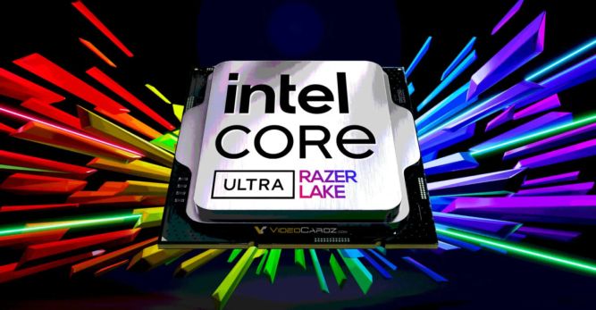 پردازنده‌های Razer Lake اینتل