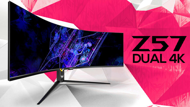 مانیتور خمیده Predator Z57 ایسر