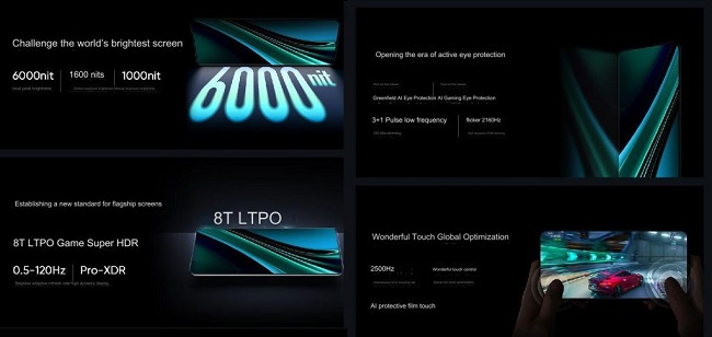 GT Neo 6 SE با روشن‌ترین نمایشگر در دنیای گوشی‌های هوشمند