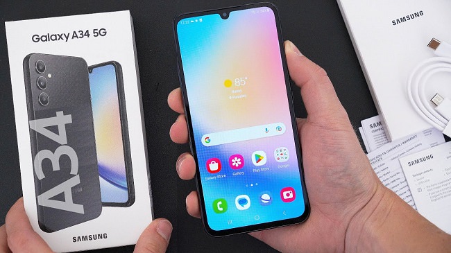 آپدیت One UI 6.1 برای گوشی میان رده Galaxy A34