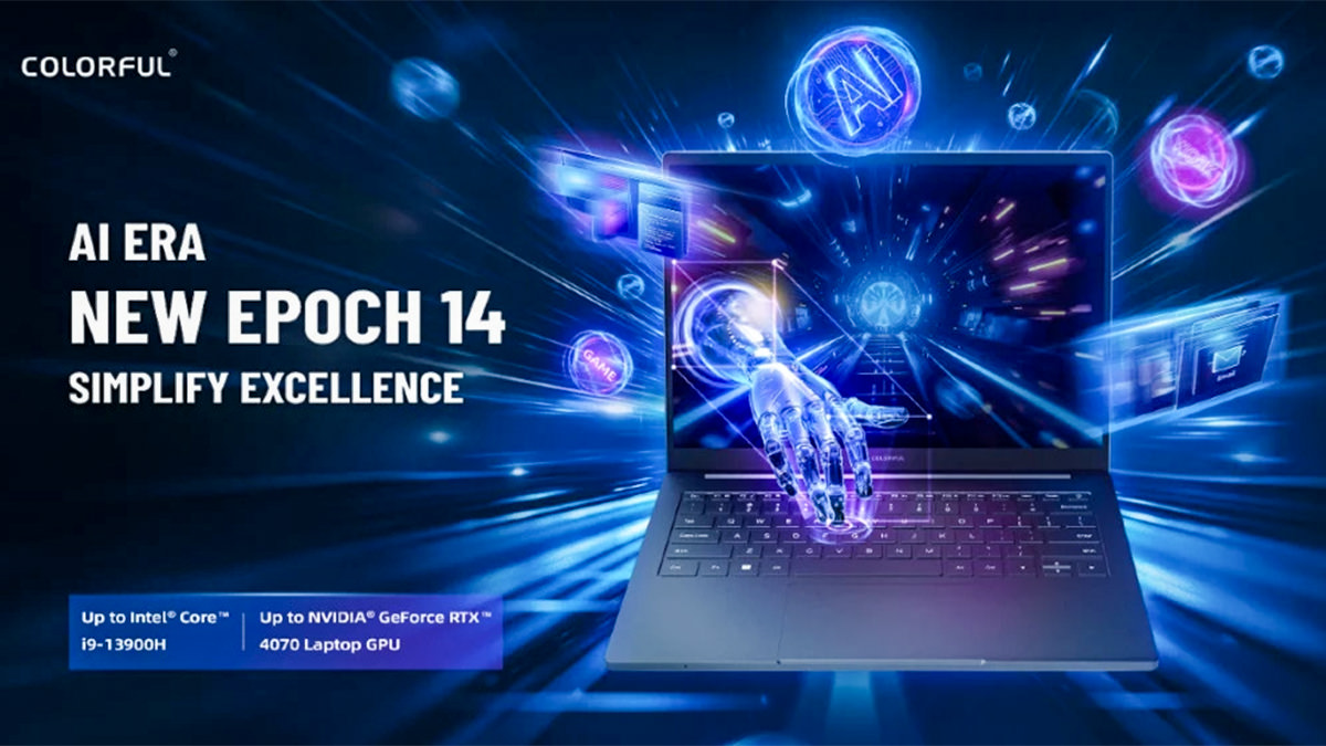 لپ‌تاپ قدرتمند کالرفول EPOCH 14 AI