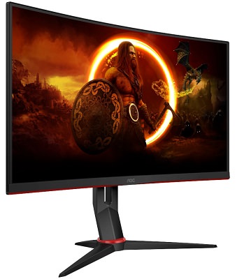 مانیتور گیمینگ خمیده AOC GAMING C27G2Z3/BK