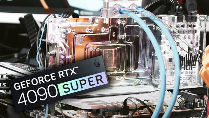 اولین کارت گرافیک RTX 4090 Super دنیا
