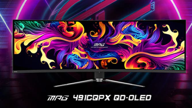 مانیتور گیمینگ MPG 491CQPX از برند MSI