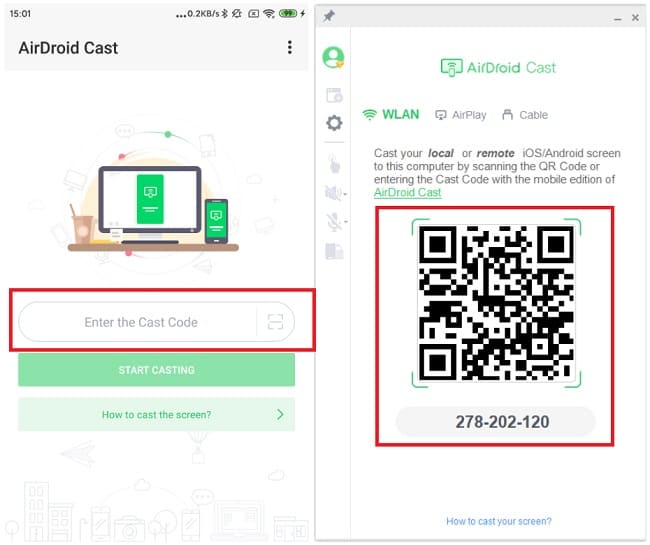 اپلیکیشن AirDroid Cast