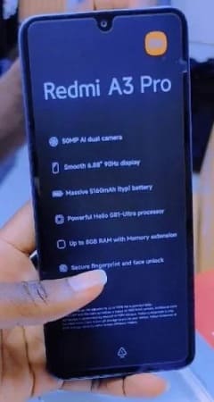 گوشی جدید شیائومی به اسم Redmi A3 Pro