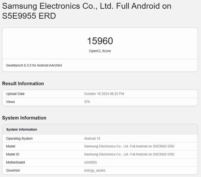 پردازنده Exynos 2500