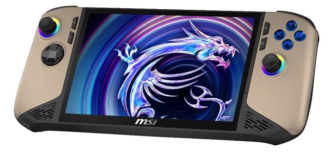 کنسول دستی +Claw 8 AI  از شرکت MSI