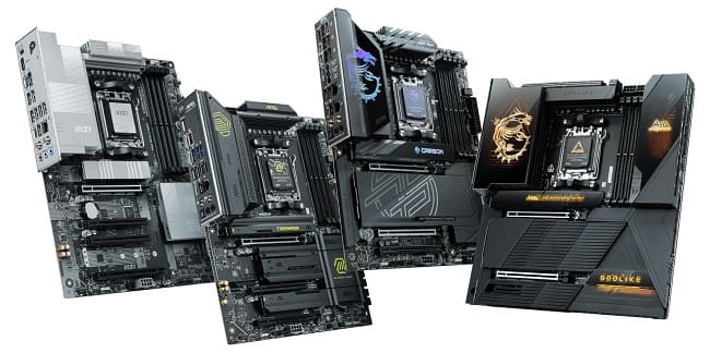 مادربردهای جدید X870E از برند MSI
