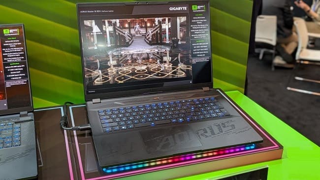 لپ‌تاپ قدرتمند AORUS MASTER 18  معرفی شد