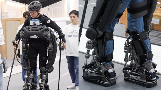 ربات پوشیدنی WalkON Suit F1
