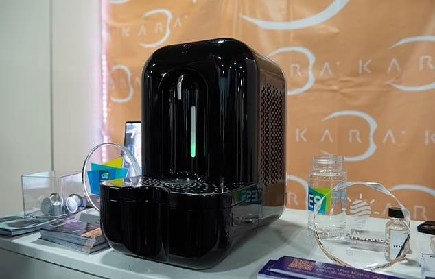 Kara Pod دستگاهی که از رطوبت هوا اسپرسو می‌سازد