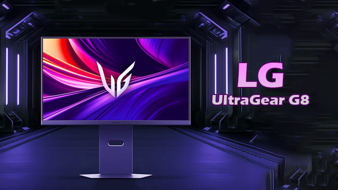 مانیتور گیمینگ UltraGear G8 از برند LG