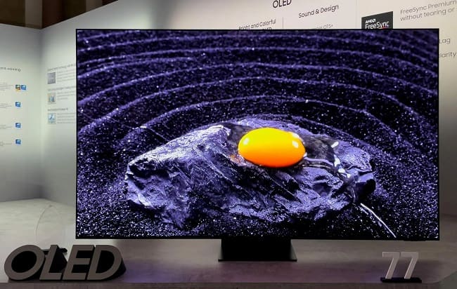 اولین تلویزیون های QD-OLED دنیا 