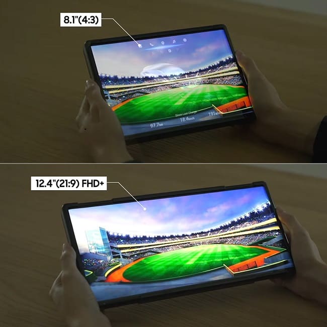 اولین نمایشگر های OLED کشویی را در CES 2025