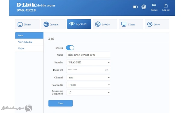 نحوه تنظیم مودم سیم‌کارتی DWR-M921B