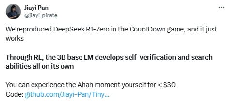 DeepSeek را میتواند تنها با 30 دلار بازسازی کرد