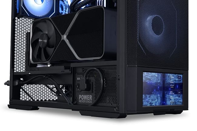 کیس جدید LANCOOL 207 Refresh با یک نمایشگر LCD کوچک