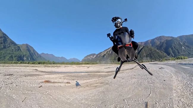 موتور پرنده‌ای که واقعاً پرواز می‌کند Volonaut Airbike