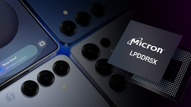 تراشه های LPDDR5X گوشی های سامسونگ به شرکت میکرون متعلق است و نه خود سامسونگ!