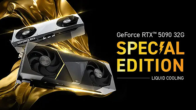 نسخه ویژه Lightning از کارت‌ گرافیک RTX 5090 توسط MSI رونمایی شد