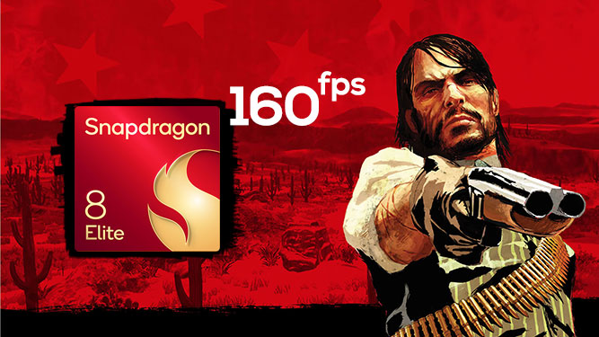 اجرای بازی Red Dead Redemption  روی تراشه Snapdragon 8 Elite با فریم ریت 160 fps