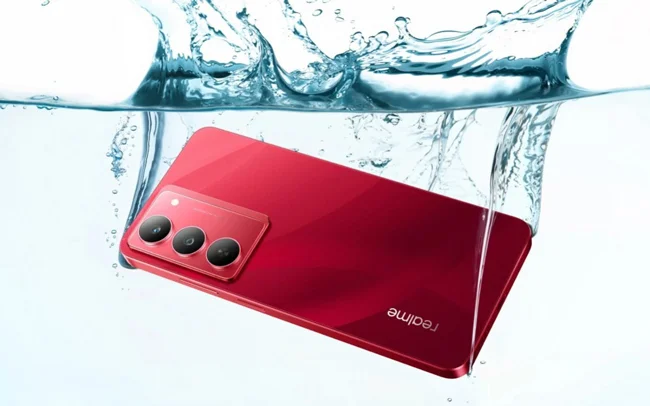 گواهینامه ضد آب گوشی Realme 14X