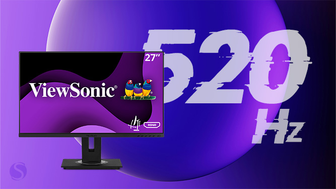 مانیتور 520 هرتزی ویویسونیک در راه است