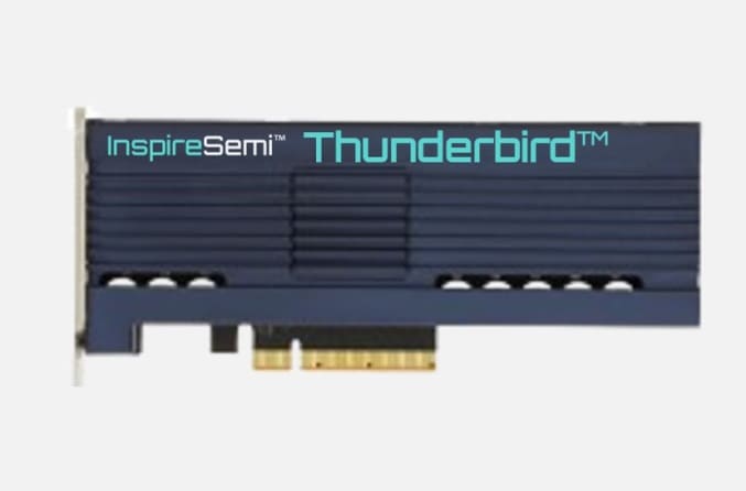 شتاب‌دهنده Inspiresemi به نام Thunderbird بر مبنای معماری RISC-V معرفی شد