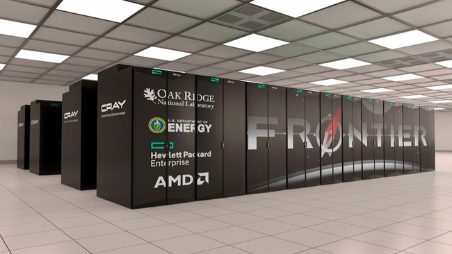 ابررایانه Frontier با استفاده از پردازندههای AMD ساخته شده است
