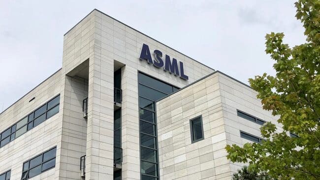 ASML بزرتگتری شرکت صنعت نیمه هادی اروپا است