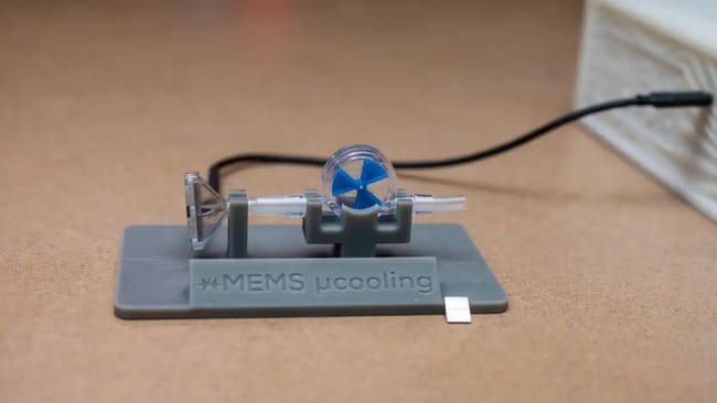 آزمایش انجام شده توسط xMEMS