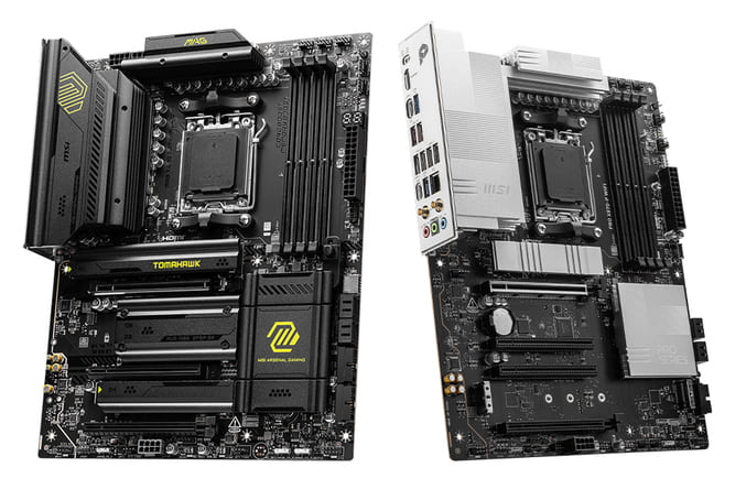مادربردهای X870(E) ام اس ای مجهز به کانکتور ۸ پین PCIe