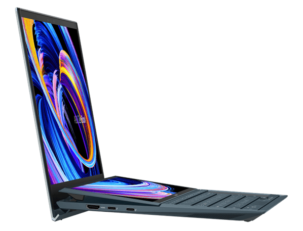 Asus ZenBook Duo 14 UX482 بهترین لپتاپ سبک با دو صفحه نمایش