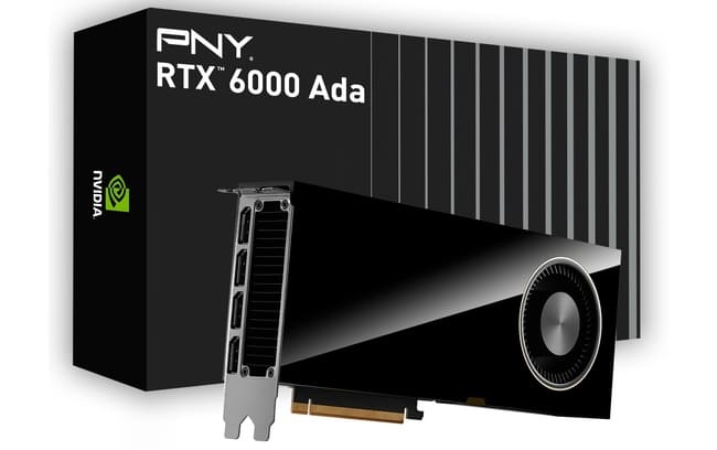 RTX 6000 Ada یکی از قوی‌ترین کارت‌های گرافیک Nvidia برای هوش مصنوعی است