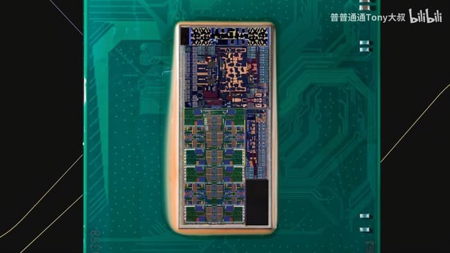 Core Ultra 200S از ۶ تایل یا کاشی جداگانه ساخته شده است